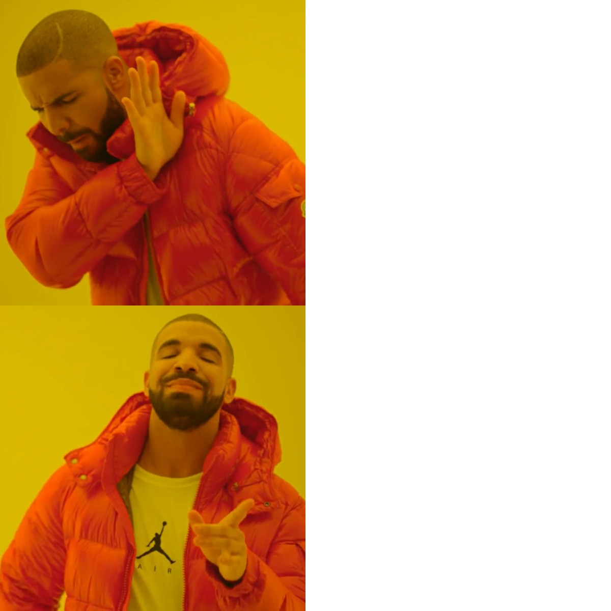 Drake Hotline Bling meme about RV SnapPad